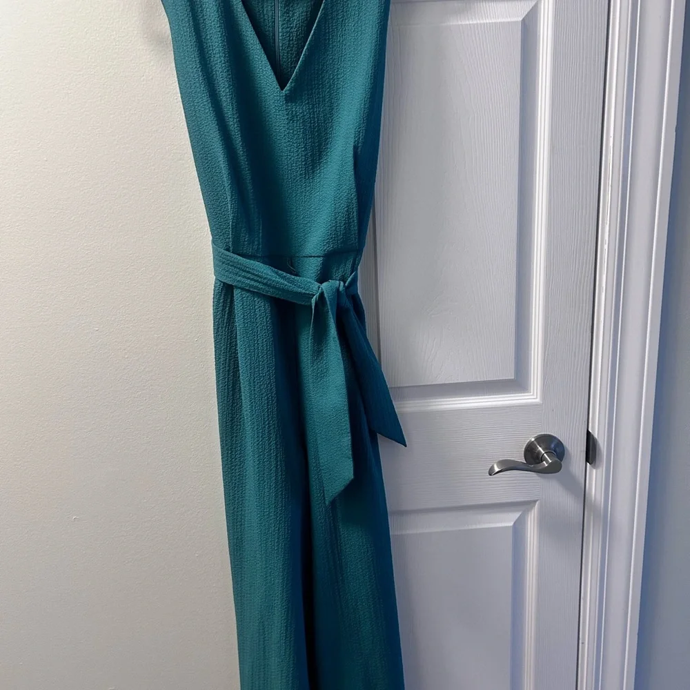 Calvin Klein Turquoise Textured dress jumper - Picture 4 of 4